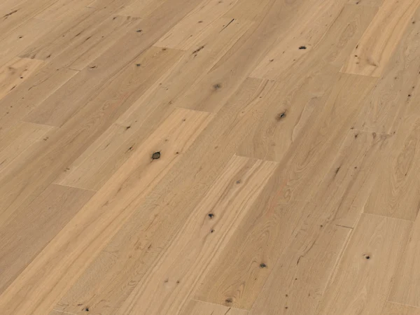 Landhausdiele Eiche Parkett geölt lebhaft Woodbase Basel – Bild 2
