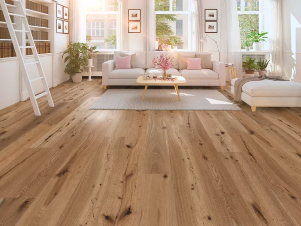 Landhausdiele Eiche Parkett geölt rustikal Woodbase Wien – Bild 2