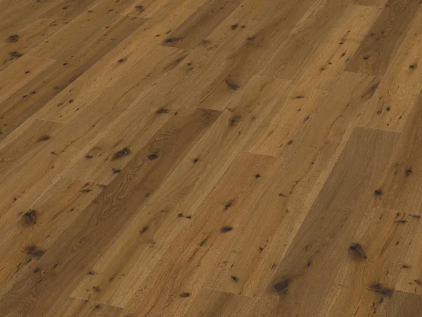 Landhausdiele Eiche Parkett geölt ruhig Woodbase Montreux – Bild 3