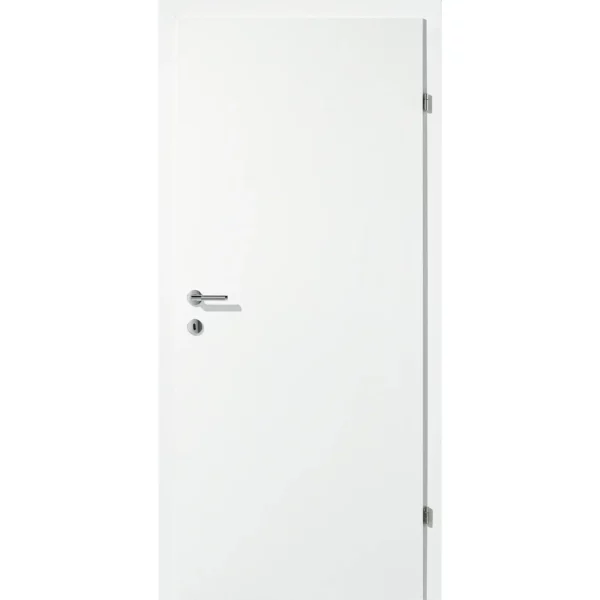 Innentüre weiß glatt, Kunex, Röhrenspan, 85 cm x 203 cm, Links
