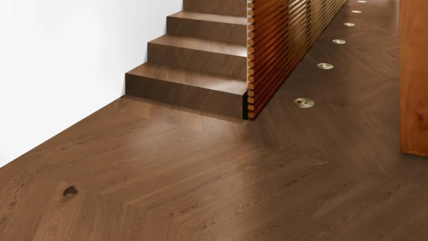 Weitzer Parkett Diele 1000 Eiche Amber ruhig Französisch Fischgrät 60° ProVital finish (geölt) – Bild 7