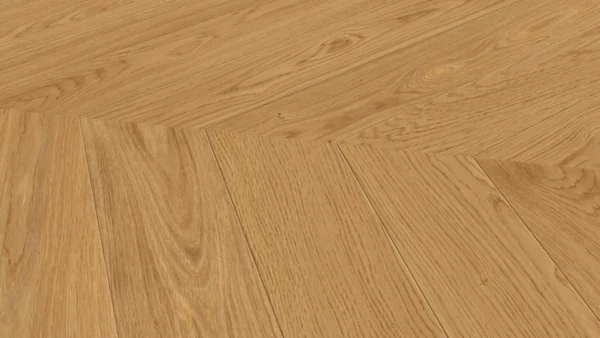 Weitzer Parkett Diele 1000 Eiche Natur ruhig Französisch Fischgrät 45° ProVital finish (geölt) – Bild 2