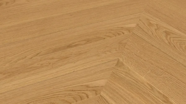 Weitzer Parkett Diele 1000 Eiche Natur ruhig Französisch Fischgrät 60° ProActive+ (lackiert) – Bild 2