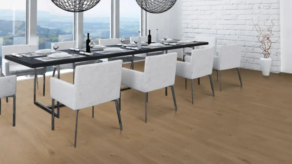 Weitzer Parkett Diele 1400 Eiche Auster lebhaft ProVital finish (geölt) – Bild 6