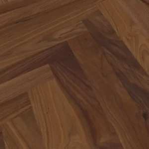 Weitzer Parkett Stab 500 Nussbaum Natur lebhaft bunt Fischgrät 90° ProVital finish (geölt)