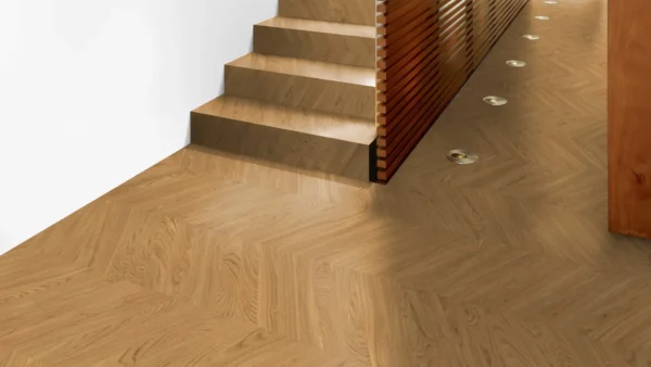 Weitzer Parkett Stab 500 Eiche Natur ruhig Französisch Fischgrät 60° ProVital finish (geölt) – Bild 6