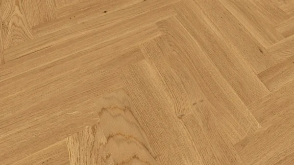 Weitzer Parkett Stab 500 Eiche Natur lebhaft Fischgrät 90° ProVital finish (geölt)