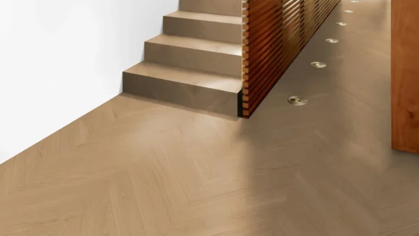Weitzer Parkett Stab 750 Eiche Kaschmir ruhig Französisch Fischgrät 45° ProVital finish (geölt) – Bild 6
