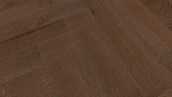 Weitzer Parkett Stab 750 Eiche Havanna lebhaft bunt Fischgrät 90° ProVital finish (geölt) – Bild 2
