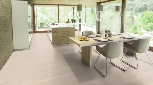 Weitzer Parkett Diele 2245 Eiche Polar lebhaft bunt ProActive+ (lackiert) – Bild 5