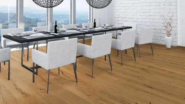 Weitzer Parkett Diele 2245 Eiche Natur wild bunt ProActive+ (lackiert) – Bild 6