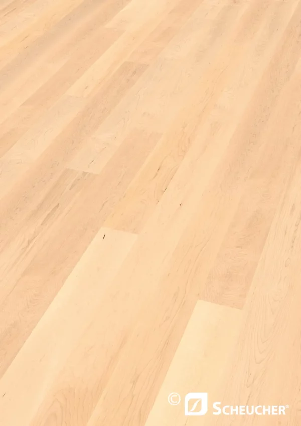 Scheucher Parkett Landhausdiele Woodflor182 Ahorn Kanadisch Natur Natura Geschliffen Tenseo X Matt