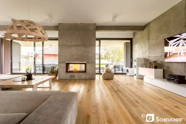 Scheucher Parkett Landhausdiele Woodflor140 Eiche Country Natura Valetta Seda