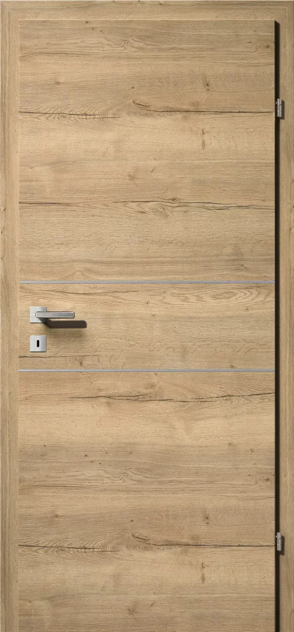 Kunex CPL Laminattüre Ripped Eiche quer Holznachbildung – Bild 17