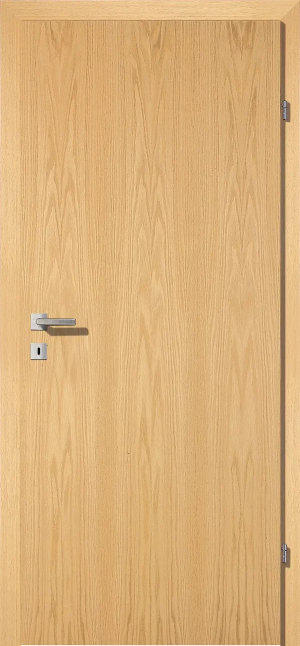 Kunex CPL Laminattüre Eiche Natur längs Holznachbildung
