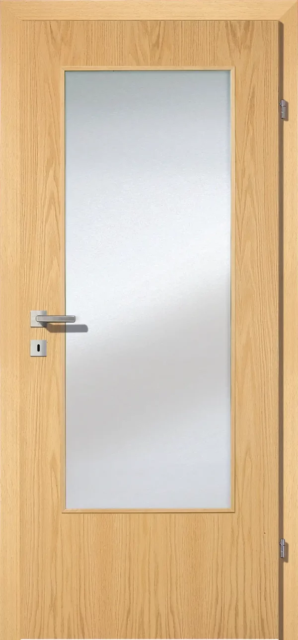 Kunex CPL Laminattüre Eiche Natur längs Holznachbildung – Bild 5
