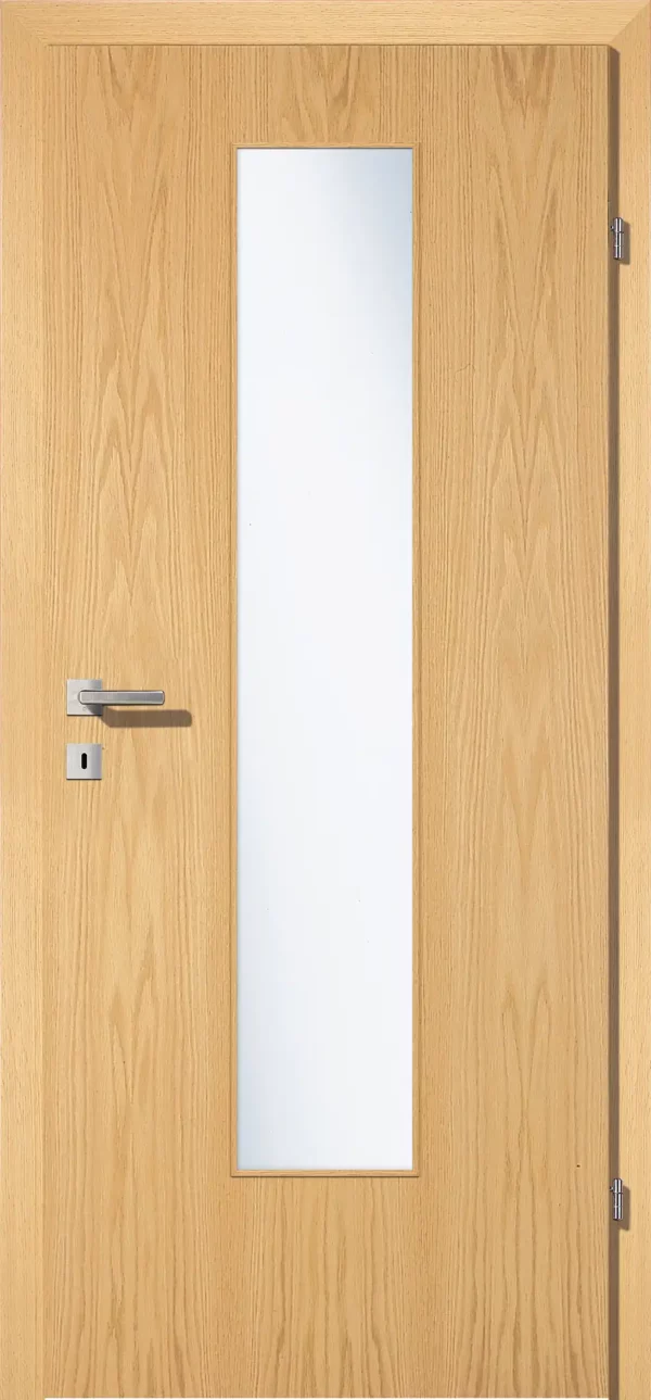 Kunex CPL Laminattüre Eiche Natur längs Holznachbildung – Bild 4