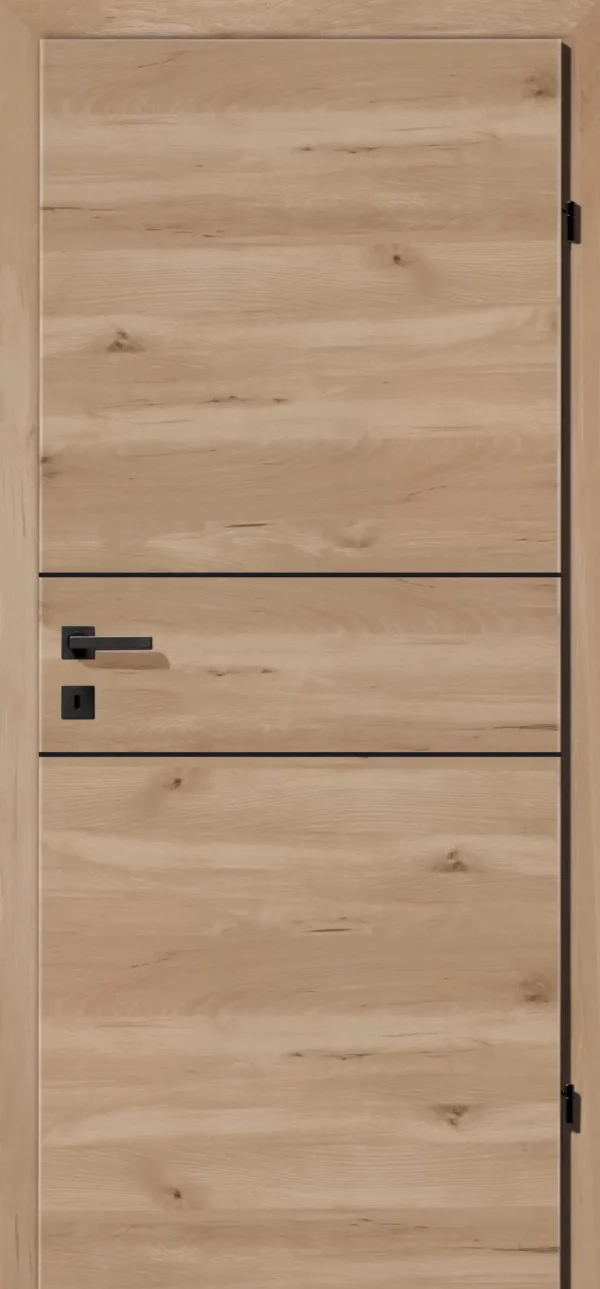 Kunex CPL Laminattüre Wildbuche quer Holznachbildung – Bild 8