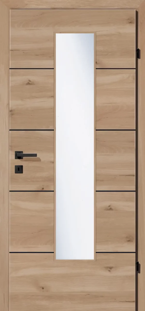Kunex CPL Laminattüre Wildbuche quer Holznachbildung – Bild 3