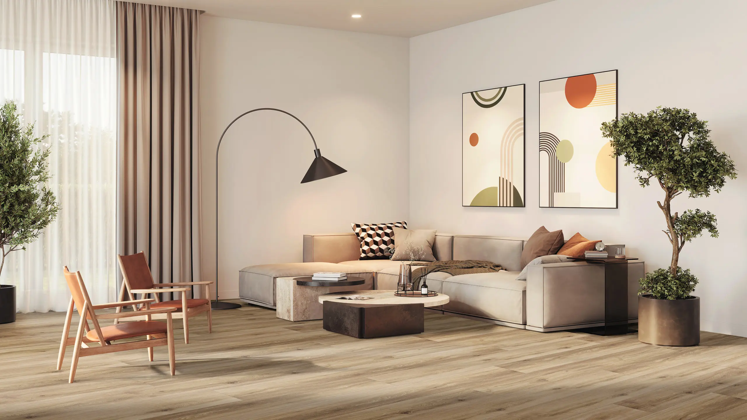 Haro Disano ClassicAqua Landhausdiele XL 4V Eiche Provence Puro Top Connect 548999 – Bild 2