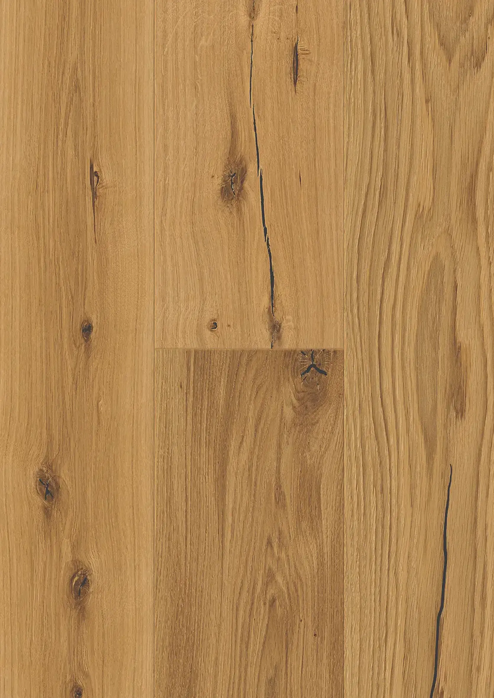 Admonter Parkett Landhausdiele Eiche rustic, gebürstet, gefast, geölt 2400 mm