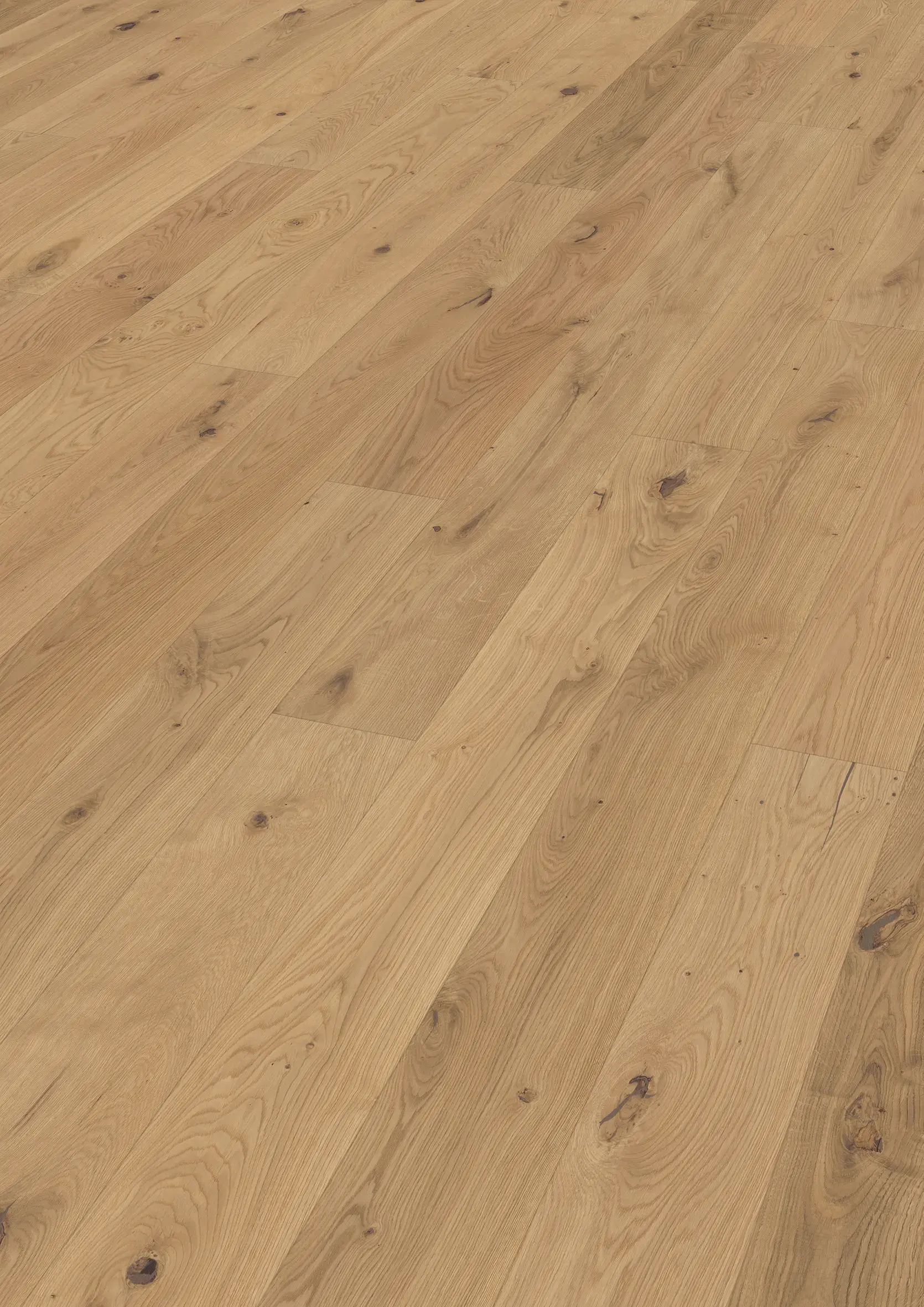 Admonter Parkett Landhausdiele Eiche stone naturelle, gebürstet, gefast, geölt 2000 mm – Bild 2